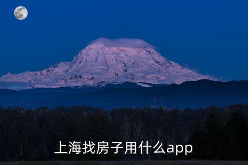 上海找房子用什么app