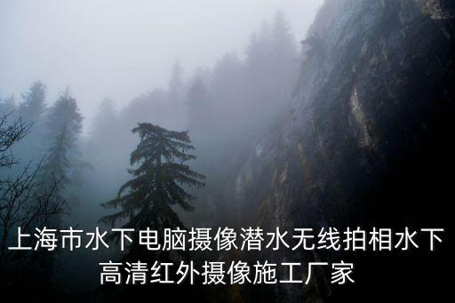 上海市無(wú)線(xiàn)監(jiān)控，上海市水下電腦攝像潛水無(wú)線(xiàn)拍相水下高清紅外攝像施工廠(chǎng)家