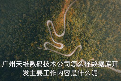 廣州天維信息技術(shù)公司，廣州天維數(shù)碼技術(shù)公司怎么樣