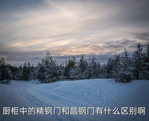 精鋼門板，廚柜中的精鋼門和晶鋼門有什么區別啊