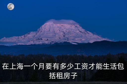上海市月工資包括什么，上?；竟べY