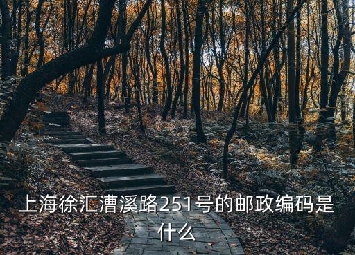 上海市漕溪路129號(hào)郵編，上海徐匯漕溪路251號(hào)的郵政編碼是什么