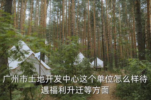 廣州市土地開發中心這個單位怎么樣待遇福利升遷等方面