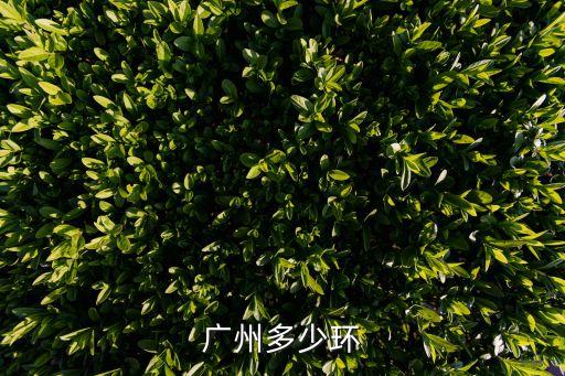 廣州一環(huán)路二環(huán)，房地產(chǎn)有叫 一環(huán) 二環(huán) 是什么意思