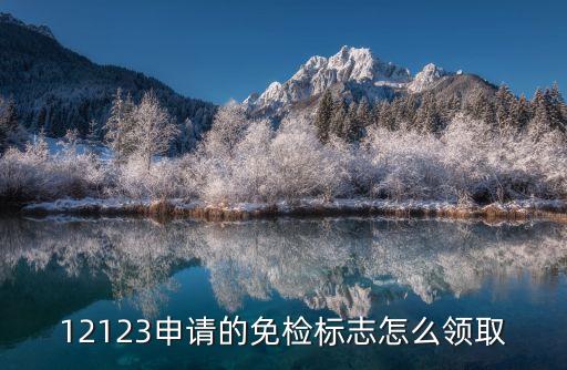 廣州免檢車申領免檢標志怎么繳費，車輛免檢換標志手續費