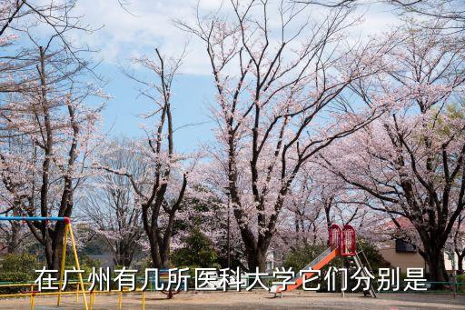 廣州有幾所醫(yī)科大學(xué)，在廣州有幾所醫(yī)科大學(xué)它們分別是