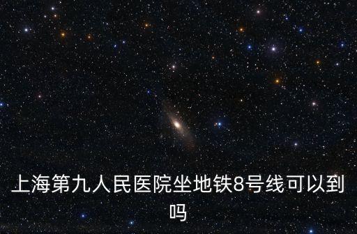 上海市第九人民醫院8號線，八號線到上海市第九人民醫院哪站下