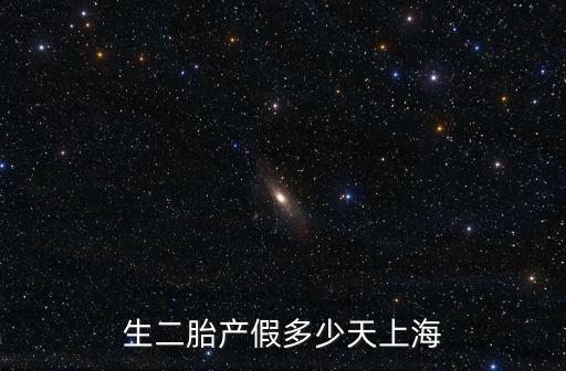生二胎產假多少天上海