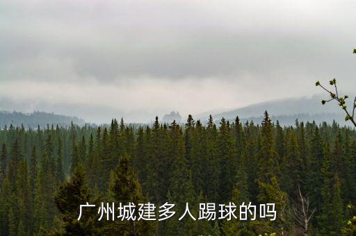 廣州城建足球場，廣州城建多人踢球的嗎