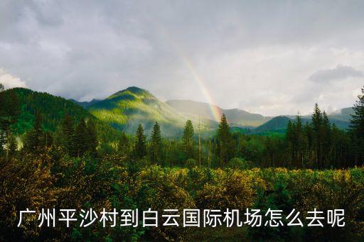 廣州沙村站到廣州機(jī)場有多遠(yuǎn)，廣州平沙村到白云國際機(jī)場怎么去呢