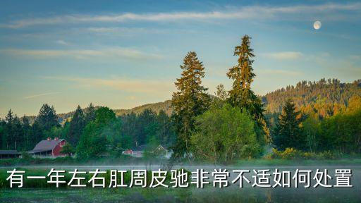 有一年左右肛周皮馳非常不適如何處置