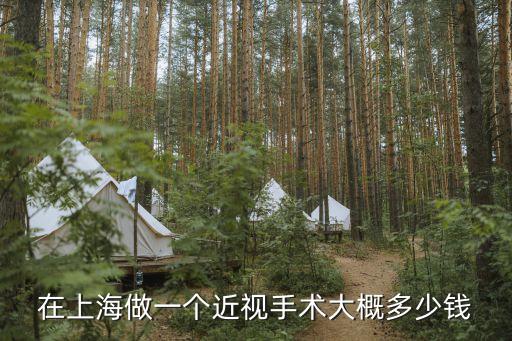 在上海做一個近視手術(shù)大概多少錢