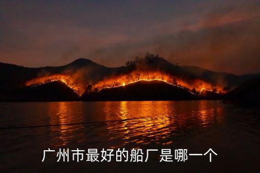 廣州市宏洲船廠，廣東省船場的名子都有哪些