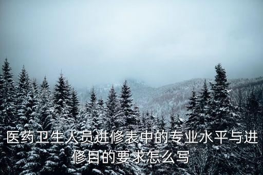上海市第十人民醫(yī)院進修表，醫(yī)藥衛(wèi)生人員進修申請表中的本人業(yè)務(wù)水平及政治表現(xiàn)怎么寫