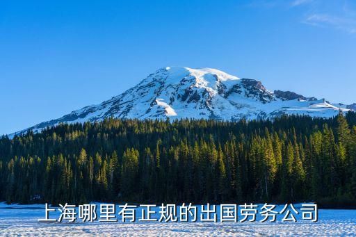 上海市正規(guī)出國勞務(wù)公司在哪里，上海哪里有正規(guī)的出國勞務(wù)公司