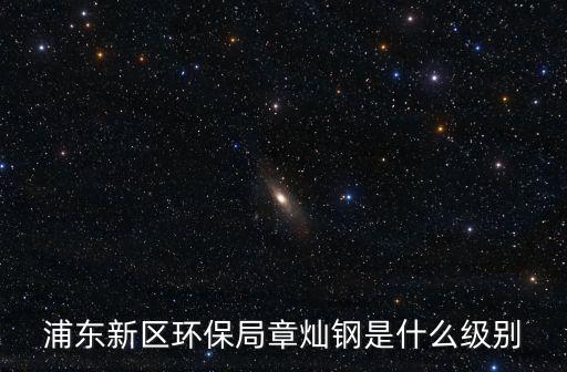 浦東新區環保局章燦鋼是什么級別