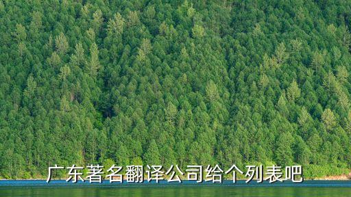 廣州中國知名翻譯公司公司，廣州翻譯哪間公司的比較好