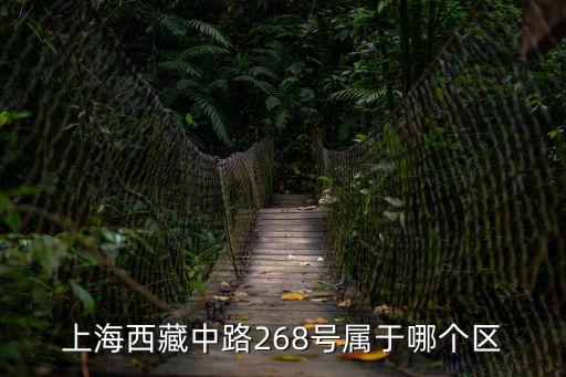 上海市西藏中路268號，上海西藏中路268號屬于哪個區