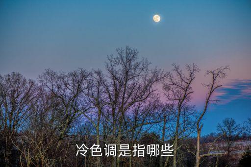 冷色調(diào)，冷色調(diào)是指哪些