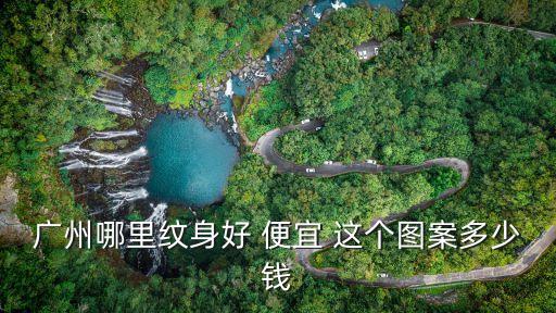 廣州哪里紋身好 便宜 這個圖案多少錢
