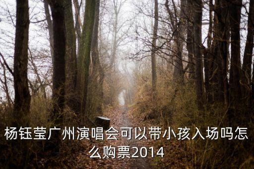 楊鈺瑩廣州演唱會可以帶小孩入場嗎怎么購票2014