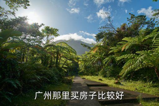 廣州是買朱村好還是永寧街好，廣州那里買房子比較好
