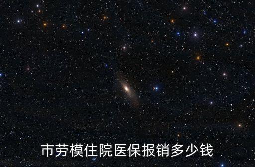 市勞模住院醫保報銷多少錢