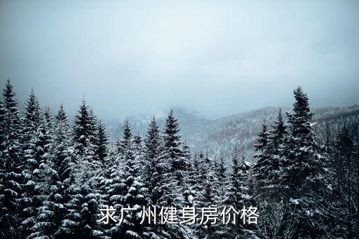 廣州健身會所費用，求廣州健身房價格