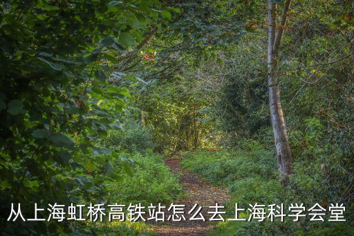 從上海虹橋高鐵站怎么去上海科學會堂