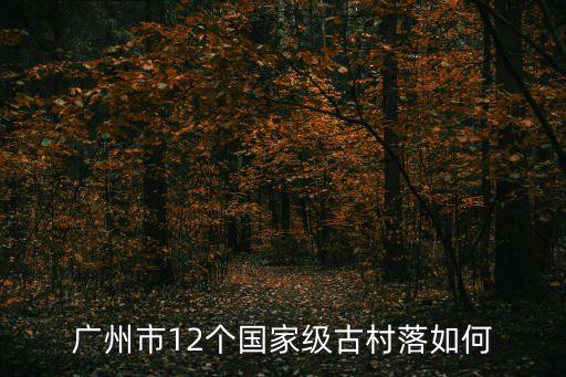 廣州以前是不是一個小鄉村，我怎么感覺廣州像個農村呢