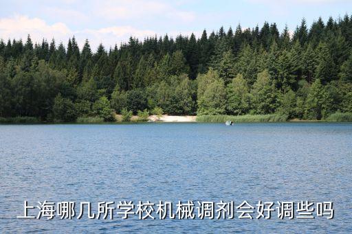 上海市選調(diào)15所學(xué)校，上海哪幾所學(xué)校機(jī)械調(diào)劑會(huì)好調(diào)些嗎