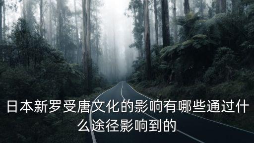 唐與新羅的關系，唐與新羅的貿易往來