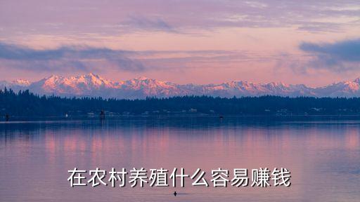 農村養殖致富，農村養殖致富項目都有啥