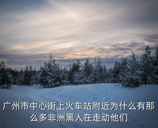 廣東省廣州市非洲人，在廣州有很多非洲人嗎