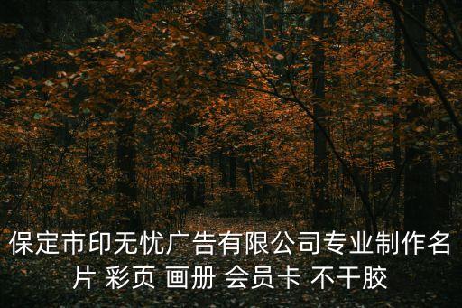 廣州政府宣傳欄，保定市印無憂廣告有限公司專業(yè)制作名片 彩頁 畫冊 會員卡 不干膠