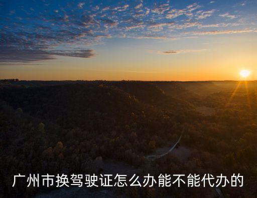 因*無法回國換駕駛證廣州，出國人員不能按時回國駕照更換日期到期了怎么辦