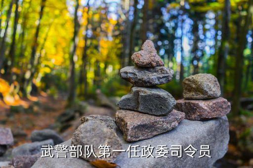 武警上海市總隊第一政委，武警部隊第一任政委司令員