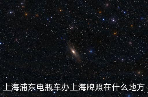 上海市助動車上牌地址，上海浦東電瓶車辦上海牌照在什么地方