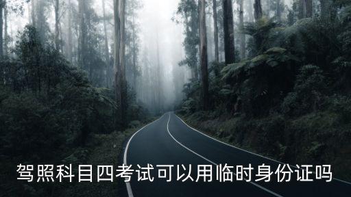 廣州科目四用臨時身份證，廣州臨時身份證可以考科目四領駕照嗎