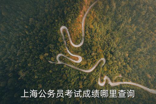 2018年上海市黃浦區(qū)公務(wù)員成績，上海公務(wù)員考試成績哪里查詢