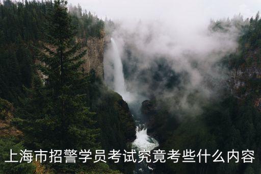上海市*系統(tǒng)考試筆試，上海人民警察學(xué)員考試要求需要有四級(jí)英語證書嗎急