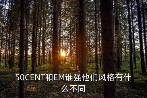 50CENT和EM誰強他們風格有什么不同