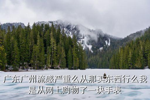 當(dāng)下廣州*嚴(yán)重不，廣東廣州流感嚴(yán)重么從那買東西行么我是從網(wǎng)上購物了一塊手表