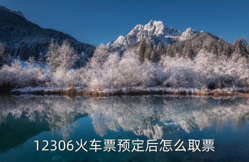 12306火車票預定后怎么取票