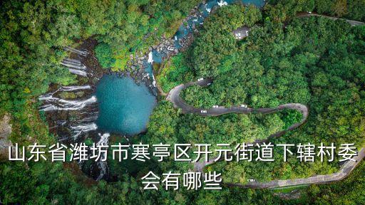 山東省濰坊市寒亭區(qū)開元街道下轄村委會(huì)有哪些