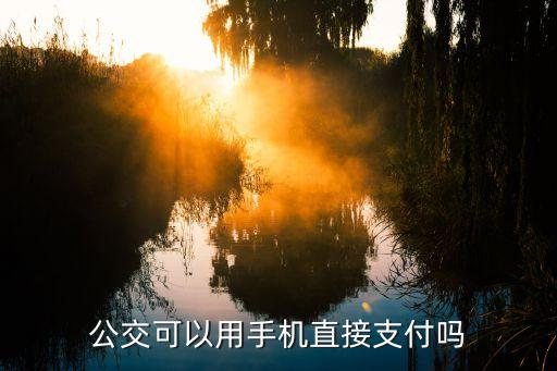 手機公交,怎么用手機刷公交?需先支持閃付器