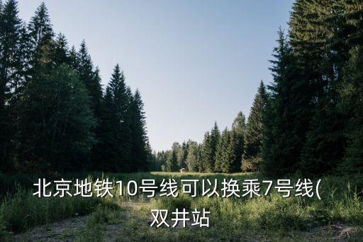 雙井站,北京地鐵雙井站換乘地鐵線路如何走?