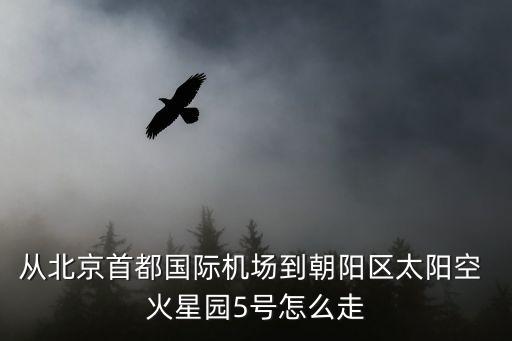 從北京首都國際機(jī)場到朝陽區(qū)太陽空 火星園5號(hào)怎么走