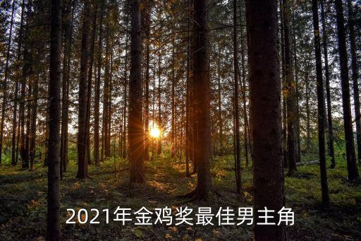 2021年金雞獎最佳男主角