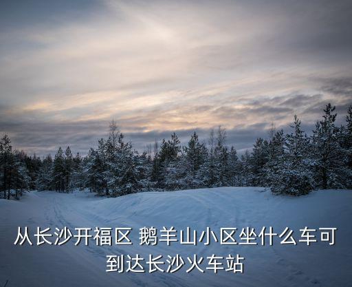 鵝羊山,從鵝羊山小區(qū)坐什么車可到達(dá)長(zhǎng)沙火車站?